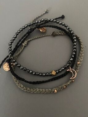 Pura Vida stack witchy 3 bracelets